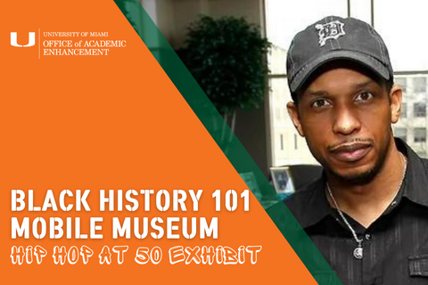 Image of flyer for black history 101 mobile museum. event details in text below on webpage